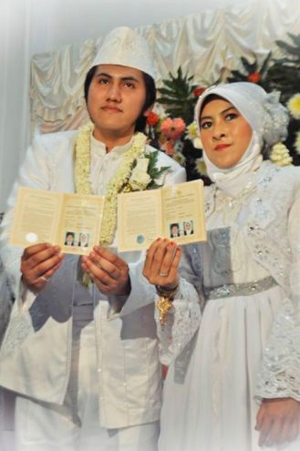 We just signed our marriage book