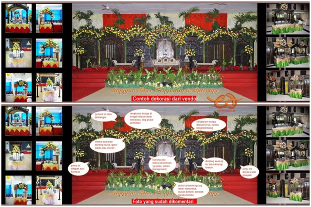Salah satu foto arahan yang kami kirim ke vendor dekorasi (click to zoom in)
