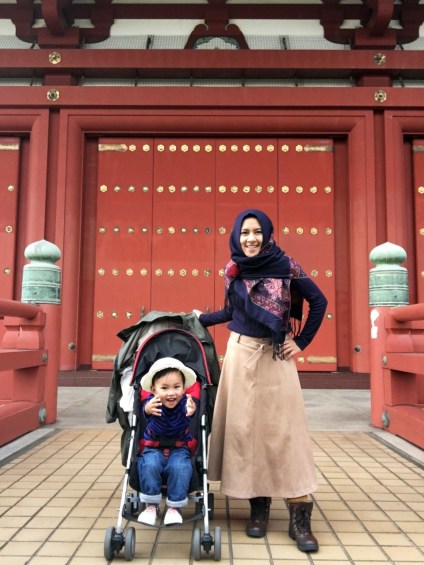 Naritasan Trip Mama and Musa