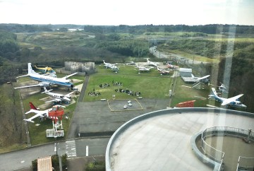 View of Museum of Aeronautical Science Yard