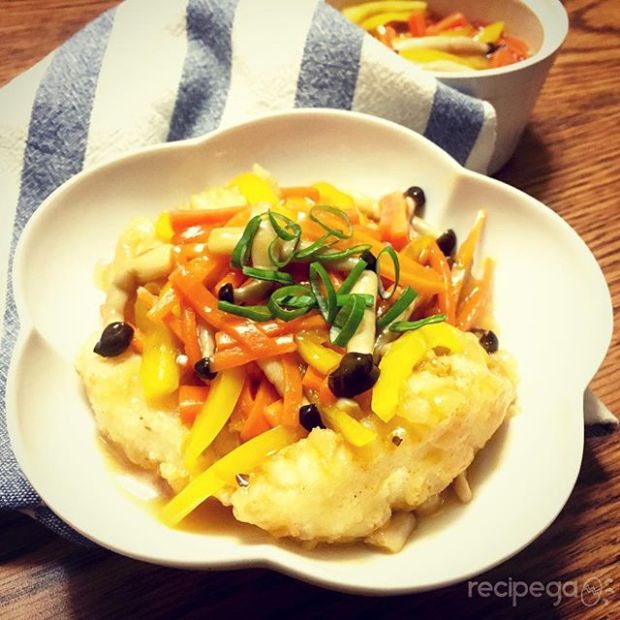 tara ankake recipe - たらあんかけレシピ - by recipega