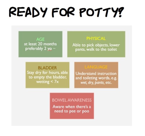 potty training readiness checklist