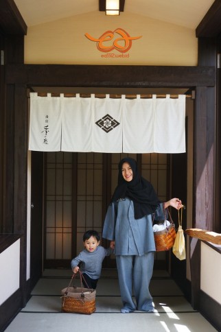 Ryokan (hotel) look - inside