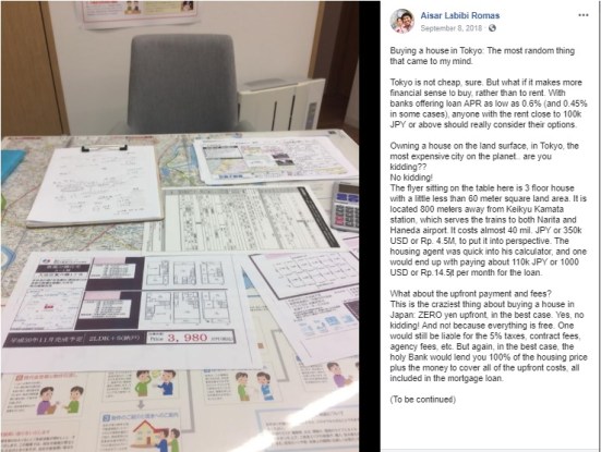 Buying a house In Tokyo